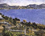 Paul Cezanne Marseilles Bay oil painting artist